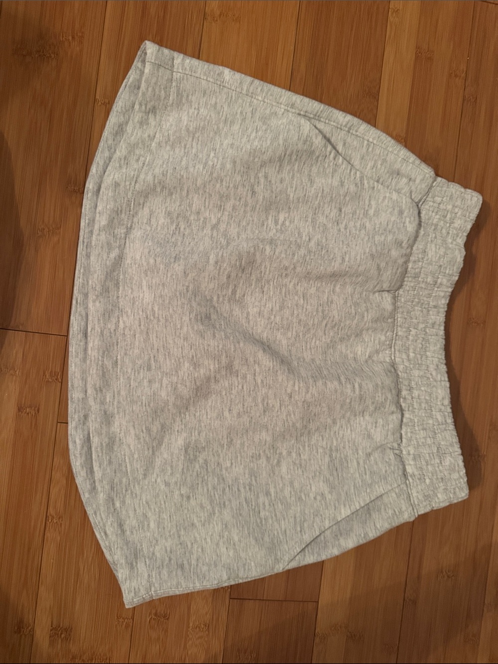 Yogalicious Light Gray Heather Skater Skirt
